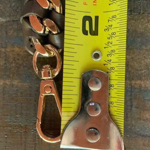 NWT Wanderfull Brown Vegan Leather Hydro Bag with additional 23 1/2 Inch Strap - Picture 5 of 7